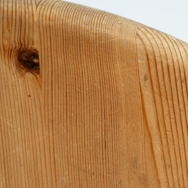 Brown Vintage Danish Pine Tulip Dining Chairs by Niels Koefoed for Dyrlund, 1960s, Set of 6 For Sale - Image 8 of 16