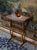 Antique Side Table in Marble and Brass, 1920s For Sale - Image 16 of 16