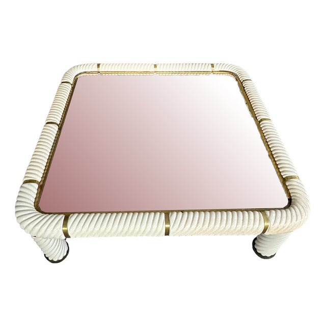 Coffee Table attributed to Tommaso Barbi, 1970s For Sale