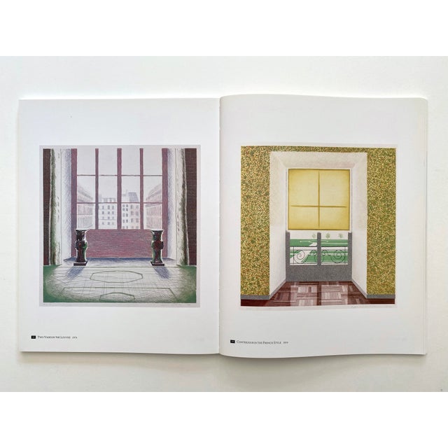 David Hockney " Etchings and Lithographs " Vintage 1988 First Edition Lithograph Print Pop Art Book For Sale In Kansas City - Image 6 of 12