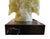 Late 20th Century Large Carved Green Onyx Arrowhead Sculpture on Marble Base. Mexico, Late 20th C. For Sale - Image 5 of 7