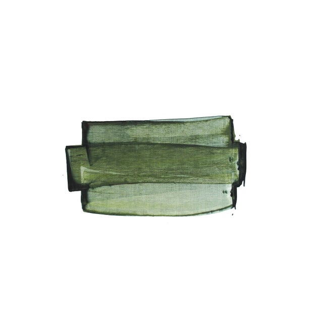 Contemporary Abstract Acrylic on Hahnemühle Paper Painting "Duo Triptych 03" by Emma Godebska For Sale