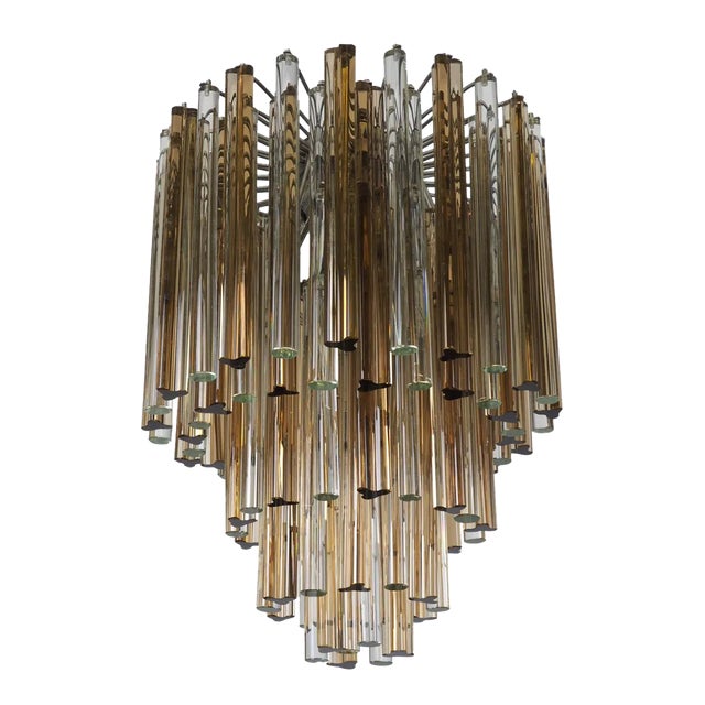 Murano Chandelier by Paolo Venini, 1960s For Sale