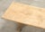 Tan Country French Bleached Oak Farmhouse Trestle Dining Table 8 Ft For Sale - Image 8 of 18