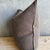 Stone Washed Linen Pillow in Cafe Noir Brown With Down Feather Insert For Sale - Image 4 of 7