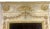 Neoclassical Pair of Carved Wood Painted Trumeau Mirror C. 1930 For Sale - Image 3 of 12