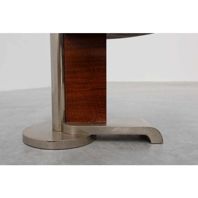 Art Deco Modernist Two-Tiered Side Table, France, 1920s For Sale - Image 9 of 15