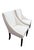 Contemporary Set Sloping Kegency Arm Dining Chairs For Sale - Image 3 of 6