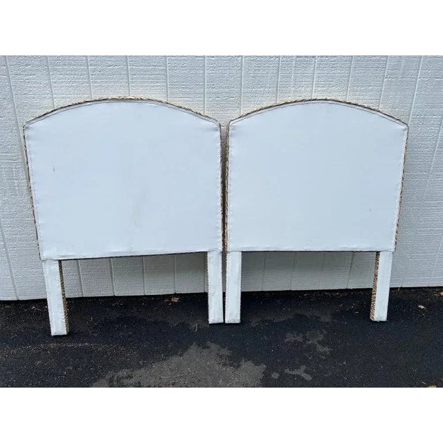 Pair of Zebra Print Twin Headboards For Sale - Image 12 of 13