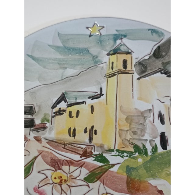 Vallauris Ceramic Plate by Camos, 1960s For Sale - Image 3 of 8