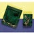2010s Green Penshell Box With Brass Monkeys For Sale - Image 5 of 6