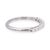 Early 21st Century Tiffany & Co. Forever Platinum 9-Stone Half Circle Round Diamond Band Ring, Size 6 For Sale - Image 5 of 8