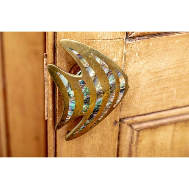 Wood Quality Pine Armoire For Sale - Image 7 of 8