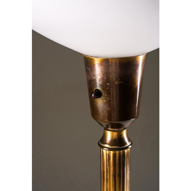 Swedish Brass Table Lamp, 1950s For Sale - Image 11 of 14