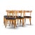 Contemporary Baker Milling Road Walnut Dining Chairs - Set of 6 For Sale - Image 3 of 10