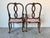 Hollywood Regency 1970s Vintage Hollywood Regency Italian Carved Ribbon and Shell Back Walnut Armchairs - A Pair For Sale - Image 3 of 12