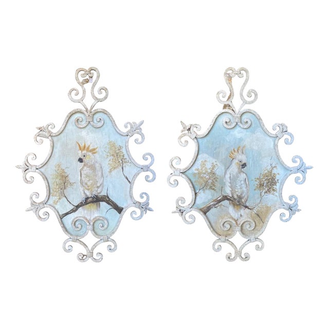 Cockatoos, 1920s-1940s, Set of 2 For Sale
