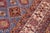 Textile Shabby Chic Tribal Super Kazak Blue/Beige Wool Rug - 9'0'' X 12'1'' For Sale - Image 7 of 10