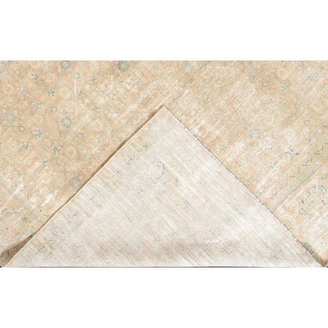 Traditional Mid-20th Century Vintage Distressed Wool Rug For Sale - Image 3 of 9