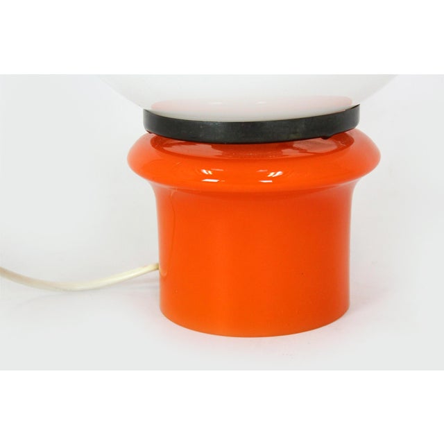 Vintage Czech Table Lamp from Osvitlováci Sklo, 1970s For Sale - Image 4 of 16