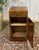Art Deco English Bedside Table in Walnut, 1950s For Sale - Image 9 of 10