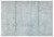 1970s Moroccan Hand Knotted Modern Rug With Soft Texture and Natural Colors,5'6"x8' For Sale - Image 5 of 5