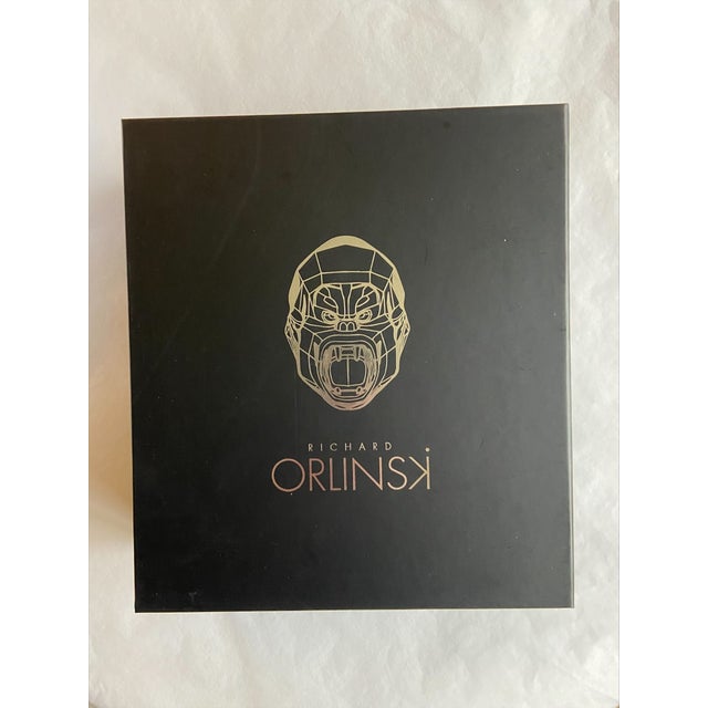 Richard Orlinski - Wolf Spirit Pearl Gray Edition Limited edition 2020 Resin Delivered with certificate of authenticity...