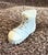 Miniature Hand Carved Marble/Alabster Man’s Work Boot, 1.25” H For Sale - Image 6 of 8