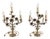 Bouquet of Devotion Sacred Heart Lamps, 19th Century, Set of 2 For Sale