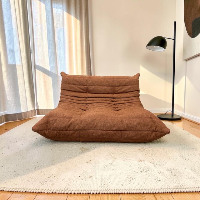 Togo 2-Seater Sofa by Michel Ducaroy for Ligne Roset, 2010, in Very Good conditions. Designed 1960 to 1969 This piece has...