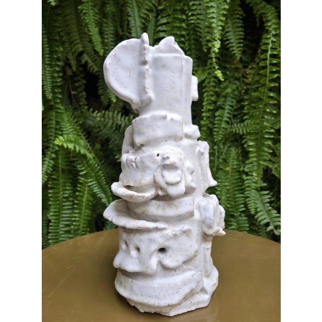 Sculptural Ceramic Vase 'Las Meninas' #2 by Diane Grant For Sale - Image 4 of 6