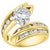 1.5 Carat Solitaire Round Shape 2.5 Total Diamond Engagement 14 Yellow Gold Ring For Sale - Image 15 of 18