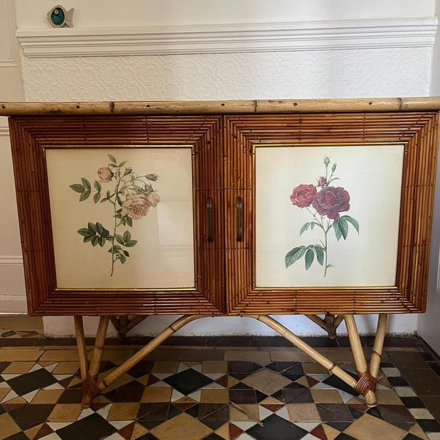 Mid-Century Modern Bamboo Sideboard For Sale - Image 6 of 12