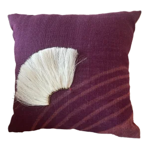 Uthingo Mulberry Throw Pillow by Charlie Sprout