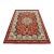 Kashan Rug 9’11” X 13′ Red Wool Vintage Traditional Hand-Knotted Carpet For Sale