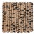 Abaca Natural Premium Braid and Style Fiber Rugs 2x2Ft. For Sale