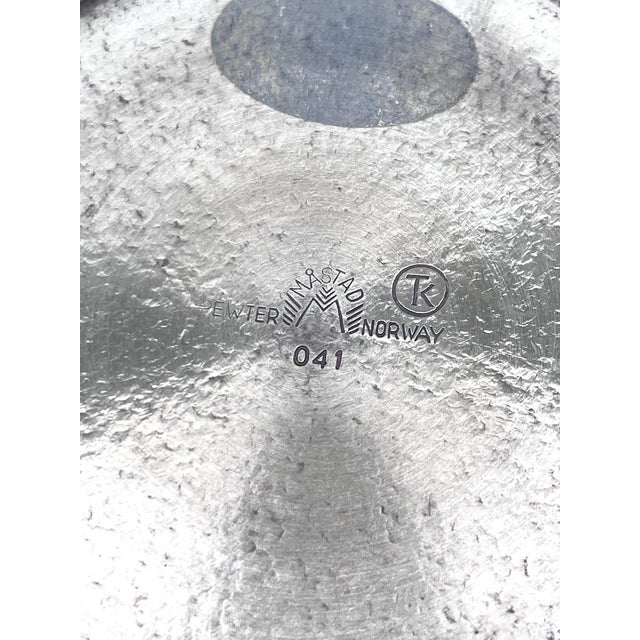 Large Tin Soup Tureen with Lid and Ladle from Pewter Mastad, Norway, 1950s, Set of 2 For Sale - Image 16 of 18