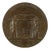 Bronze Commemorative Medal of Saint Dominic Relics Transfer, Italy, 1943 For Sale