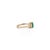 Not Yet Made - Made To Order VRJewels 14k Yellow Gold 1ct Natural Zambian Emerald & Diamond Three-Stone Ring Size 4 For Sale - Image 5 of 13