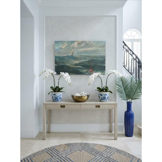1960s Painting of Seascape With Sailing Ship For Sale - Image 10 of 12