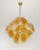 Vintage Italian Amber Murano Glass Chandelier, 1990s For Sale - Image 13 of 18