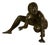 Bronze Sculpture of a Woman by Norbert Treca, 2000s For Sale