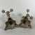 Metal Renaissance Revival Brass Candelabras with Noble Figures, 1960s, Set of 2 For Sale - Image 7 of 15