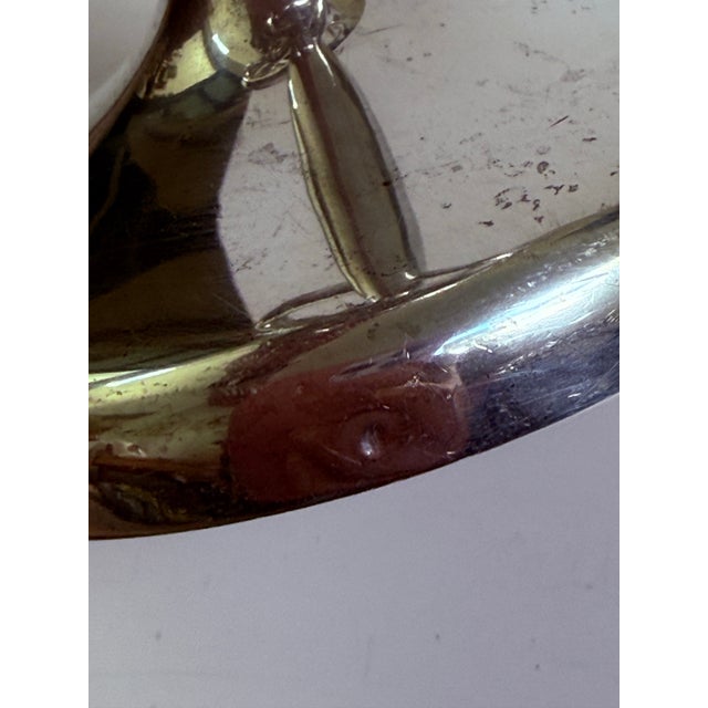 Vintage Mid-Century French Silver-Plated Bloody Mary Accessory / Celery Salt Lidded Box by Armand Verrières For Sale - Image 10 of 11