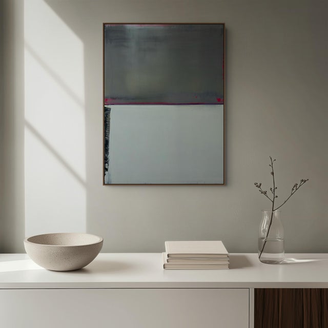 Abstract Contemporary Abstract Oil on Canvas/Wood "#1795" by Arvid Boecker For Sale - Image 3 of 8