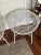 1960s Mid-Century Modern Clamshell Spaghetti Chairs - a Pair For Sale - Image 4 of 10