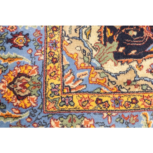 Red Vintage Turkish Wool Rug 7'8'' X 11'4'' For Sale - Image 8 of 12