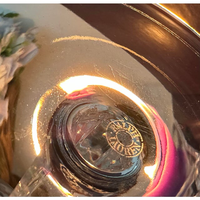 Vintage Birdbath Ralph Lauren Glen Plaid Goblets - A Pair For Sale - Image 10 of 10