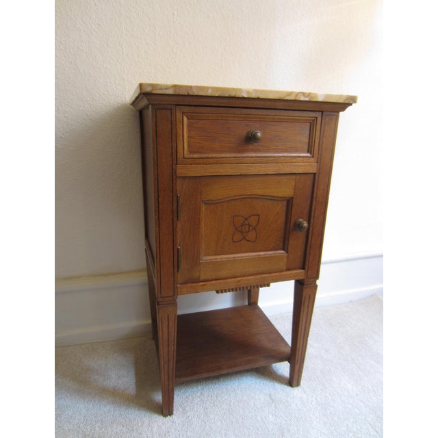 Antique Bedside Table, 1900s For Sale - Image 4 of 11