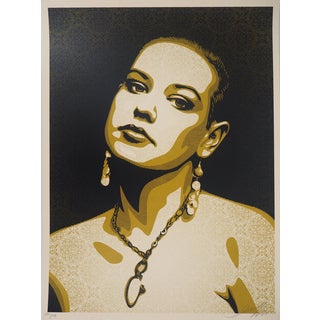 Shepard Fairey (Obey), Jessica Print X Stage NYC, Original Screenprint For Sale